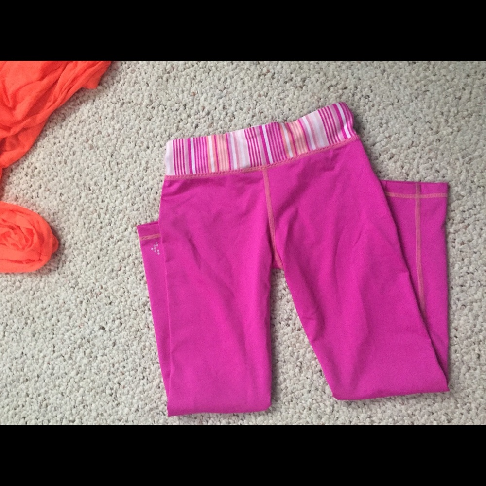 Gymboree girls pink Lycra leggings